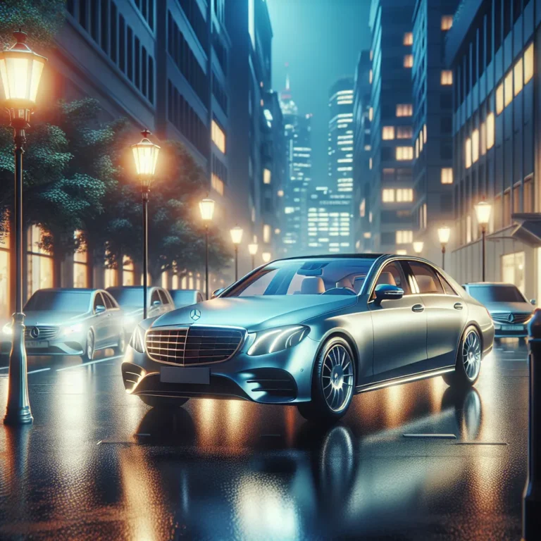 Wynajem taxi z OC sprawcy – komfortowa jazda Mercedes E-klasy